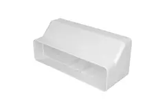 Riduttore rettangolare in plastica - da 220x90 mm a 220x55 mm - KS29-25