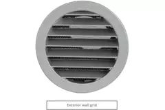 Condotto a muro isolato per una ventilazione naturale Ø100 mm SPK2-100