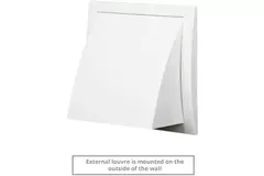 Europlast ventilazione decentralizzata con recupero di calore 100 mm con interruttore