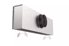 Plenum non isolato per diffusore lineare con 3 fessure da 400 mm