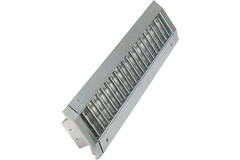 Griglia per condotti doppiamente regolabile 325x75mm per tubi da 160 a 400mm - DGS-DB325x75