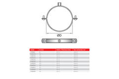 Stecca metallica diametro 150 mm con gomma (spedizione gratuita)