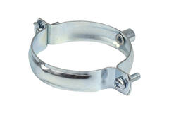 Staffa in metallo 125 mm senza gomma - PCWOR125