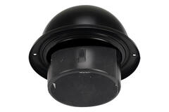 Griglia a rulli sferici in acciaio inox 160mm transito a parete - EL-SS-B160 SS RAL9005