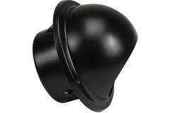 Griglia a rulli sferici in acciaio inox 160mm transito a parete - EL-SS-B160 SS RAL9005