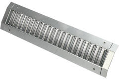 Griglia per condotto singola regolabile 525x75 mm per condotto da 160 a 400 mm - DGS-SB525x75