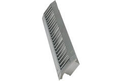 Griglia per condotto singola regolabile 525x75 mm per condotto da 160 a 400 mm - DGS-SB525x75