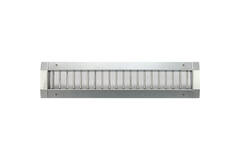 Griglia per condotto singola regolabile 525x75 mm per condotto da 160 a 400 mm - DGS-SB525x75