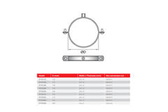 Termodotto 13mm staffa 315mm - PC13TD315