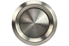 Valvola di ventilazione in acciaio inox 160 mm con ingresso e uscita fissi e molle di frizione - DVI-C160