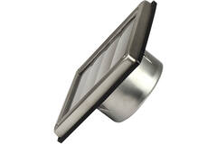 Griglia frontale in acciaio inox 100 mm con alette mobili di scarico alto - EL-SS-OP100 SS