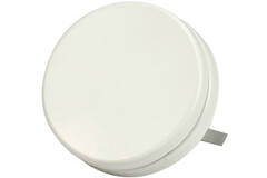 Valvola di alimentazione ventilazione 125 mm con molle in metallo - SAV-C125 RAL9010