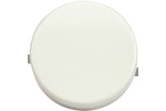 Valvola di scarico per ventilazione 80 mm con molle in metallo - SAV-C80 RAL9010
