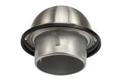 Griglia a rulli sferici in acciaio inox 180 mm transito a parete - EL-SS-B180 SS