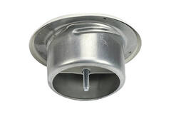 Valvola di scarico di ventilazione 160 mm in metallo - E-DVS160 RAL9010