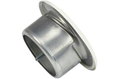 Valvola di scarico di ventilazione 160 mm in metallo - E-DVS160 RAL9010