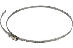 Fascetta stringitubo in acciaio inox 60 mm di diametro 110 mm - PCSS60-110