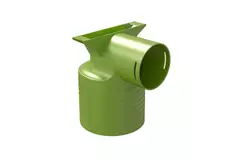 Ubbink Air Excellent 34C adattatore per valvola 125 1x90°