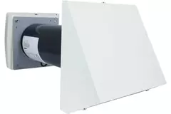 WTW decentralizzato HRU a parete Ø150 con 60 m³/h - HRU-WALL-150-60-PEG