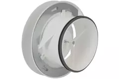 Valvola di ventilazione RLV Imaginair Ø 125 mm - morsetti di fissaggio + anello - bianco