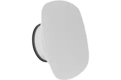 Valvola di ventilazione RLV Imaginair quadrata Ø 125 mm - morsetti di fissaggio + anello - bianco