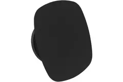 Valvola di ventilazione RLV Imaginair quadrata Ø 125 mm - morsetti di fissaggio + anello - nero