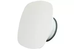 Valvola di ventilazione RLV Imaginair quadrata Ø 125 mm - morsetti di fissaggio + anello - bianco