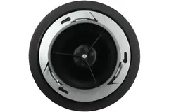 Valvola di ventilazione RLV Imaginair grande Ø 125 mm - morsetti di fissaggio + anello - nero