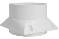 Kit Vent-Axia con bocca di erogazione Ø 180 mm - Ø 200 mm - Kit Kinetic