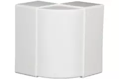 Curva rettangolare in plastica 90° 110x55 - KLV