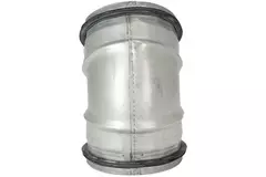 Curva tonda corta spiro 45° Ø 80 mm per tubo spiro