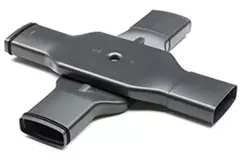 Raccordo a croce Vasco Easyflow 2 pezzi