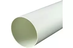 Tubo di ventilazione tondo in plastica Ø 125 mm L=1 metro A125-1