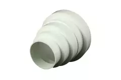 Riduttore di ventilazione universale in plastica per diametro da 80 a 150 mm VA80