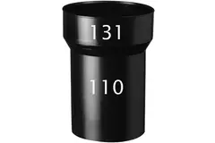 Riduttore in plastica Ubbink 110/131 w.l 15 cm