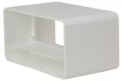 Valvola di non ritorno rettangolare in plastica 110x55 - KV