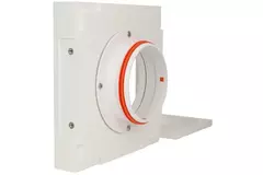 Ergovent valvola di ventilazione canalizzabile senza telaio quadrata 100 mm