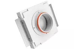 Ergovent valvola di ventilazione canalizzabile senza telaio quadrata 100 mm