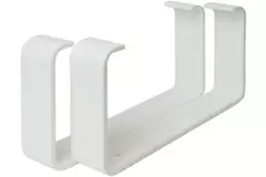 Staffe rettangolari in plastica (2 pezzi) 110x55