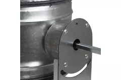 Valvola di controllo controllata dal motore Ø 315 mm per tubo spiro