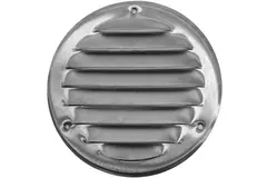 Griglia di aerazione metallica rotonda 100 mm zincata - MR100ZN