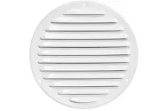 Griglia di aerazione metallica rotonda Ø 160 mm bianca - MR160 - RAL9016