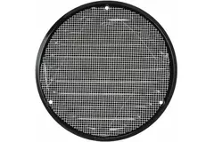 Griglia di aerazione in metallo rotonda 100 mm nera - MR100M - RAL9005