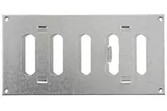 Griglia metallica regolabile 200x100 mm zincata - MR2010RZn