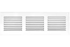 Griglia a fessura rettangolare in metallo 300x100 bianca - MR3010