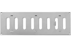 Griglia metallica regolabile 300x100 mm zincata - MR3010RZn