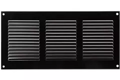 Griglia metallica 300x150 mm nera - MR3015M - RAL9005
