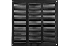 Griglia metallica 300x300 mm nera - MR3030M - RAL9005