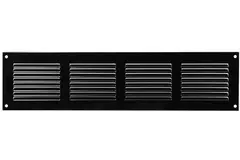Griglia metallica 400x100 mm nera - MR4010M - RAL9005