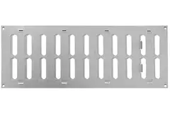 Griglia metallica regolabile 400x150 mm zincata - MR4015RZn